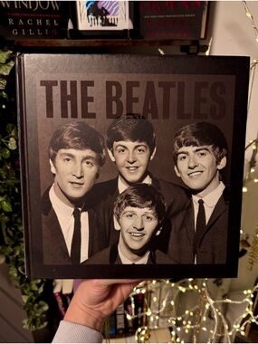 The Beatles Hardcover Book - Black & Sepia Cover